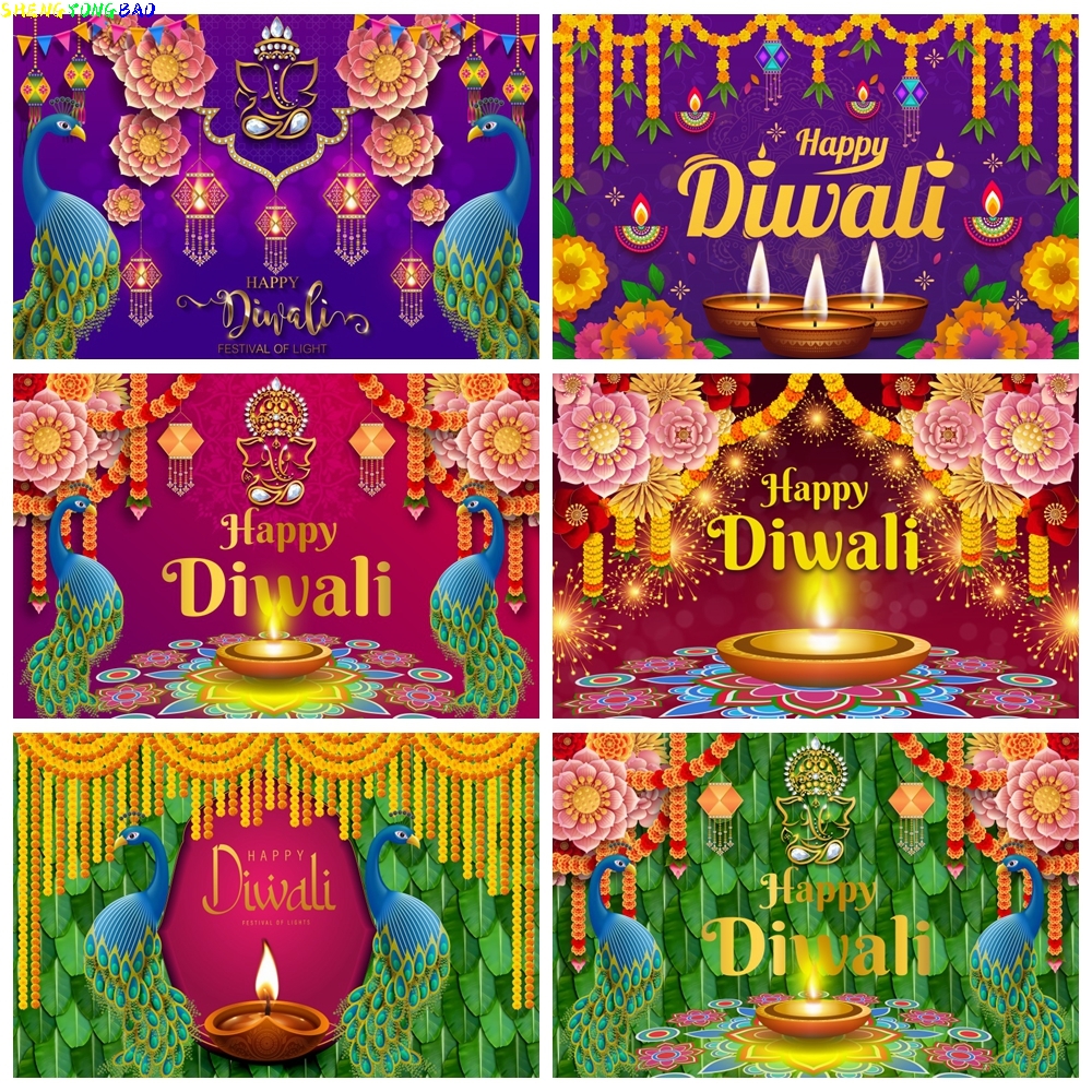 Happy Diwali Backdrop India Fe – Lighting Decor For Diwali recenzja i cena