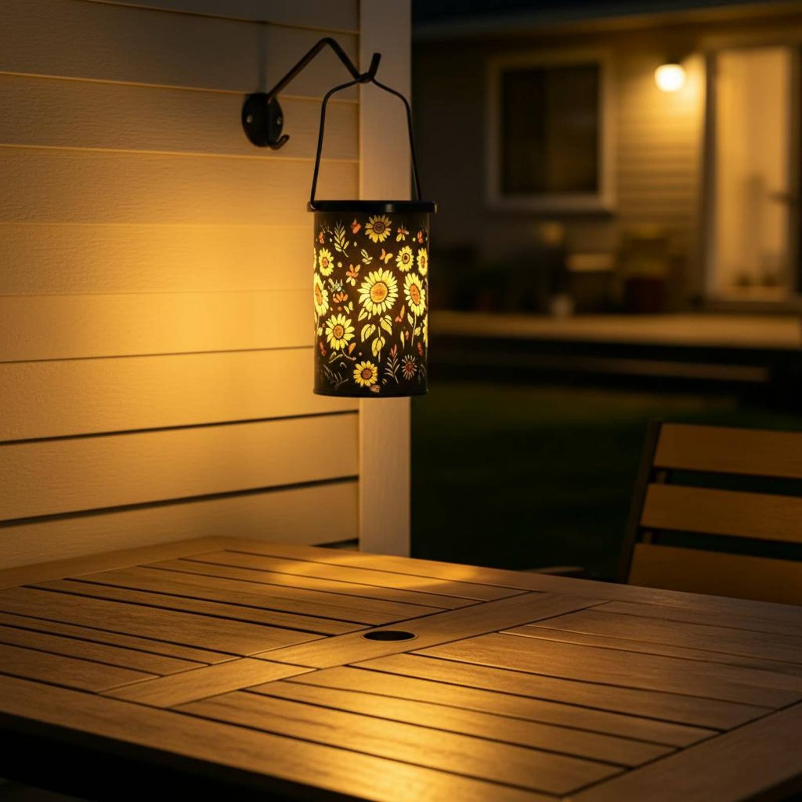 Floral Lantern Vintage Design  – Garden Lighting Decor recenzja i cena