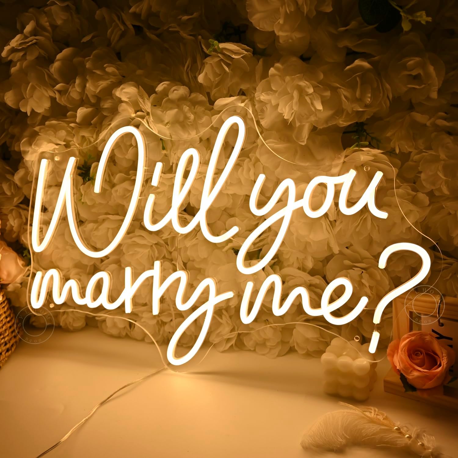Will You Marry Me LED Neon Lig – Wedding Lighting And Decor recenzja i cena