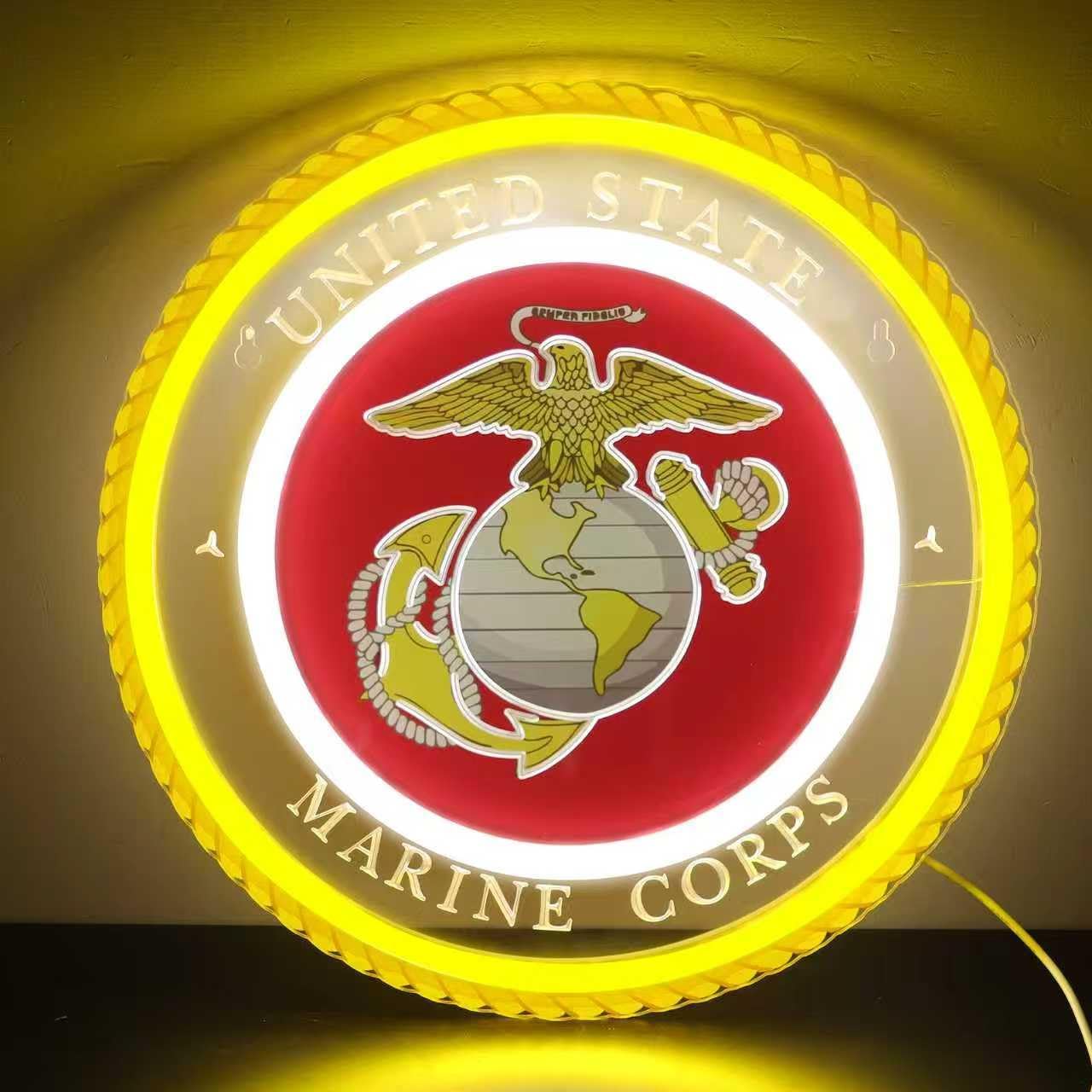 Military-themed Neon Light Vet – Lighting Decor For Bedroom recenzja i cena