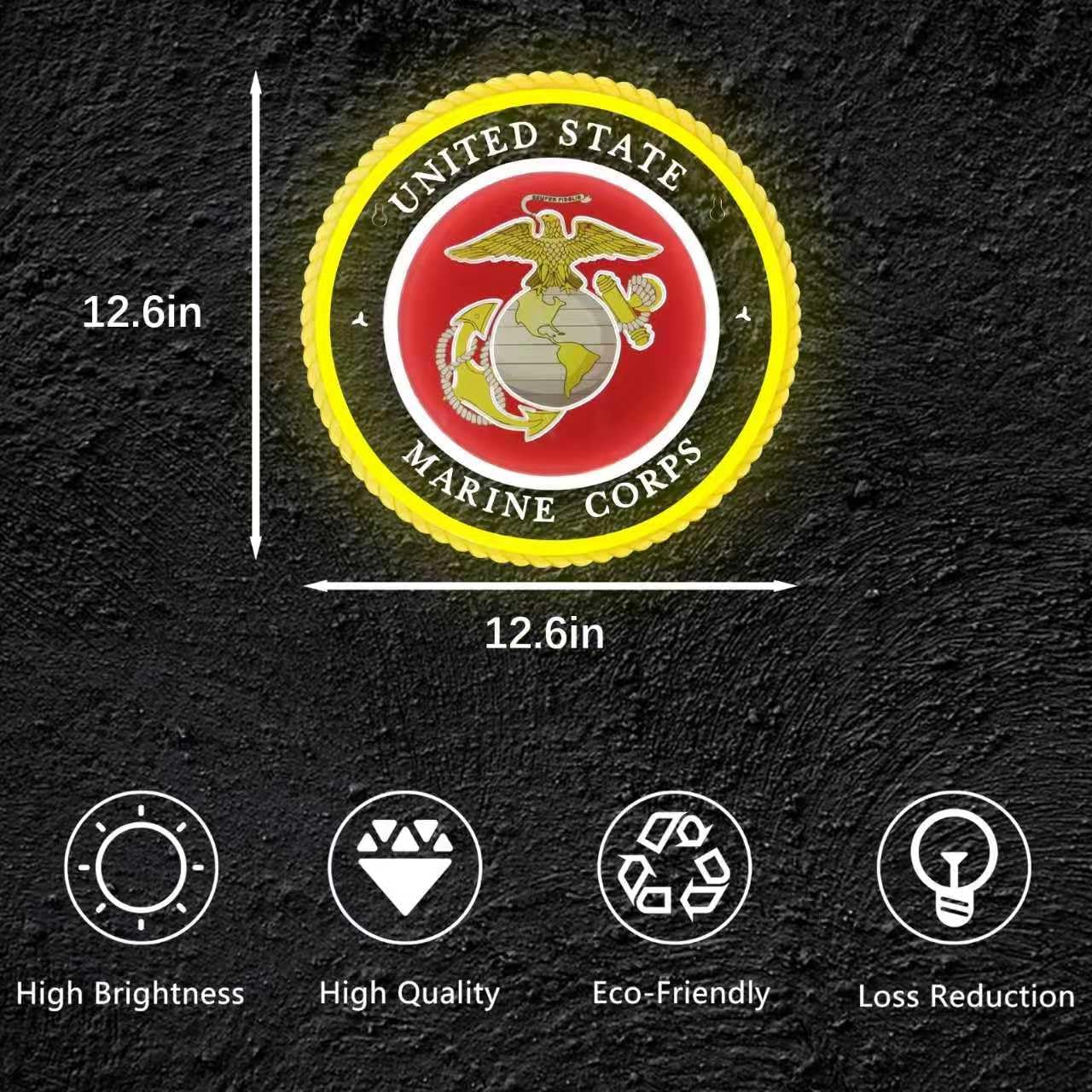Military-themed Neon Light Vet – Lighting Decor For Bedroom recenzja i cena