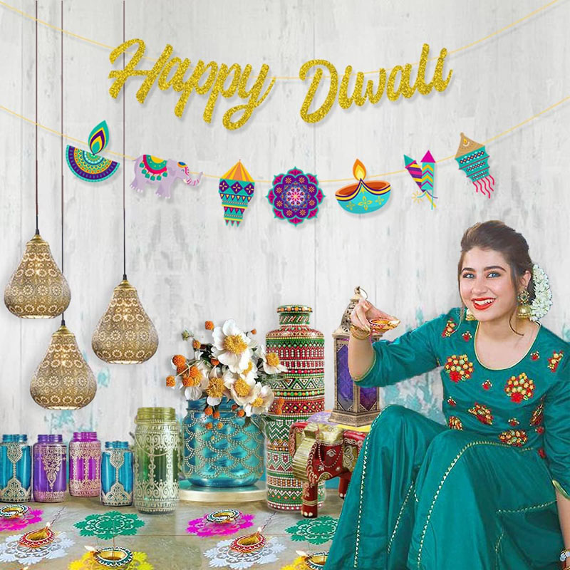 Diwali Party Decorations Happy – Lighting Decor For Diwali recenzja i cena