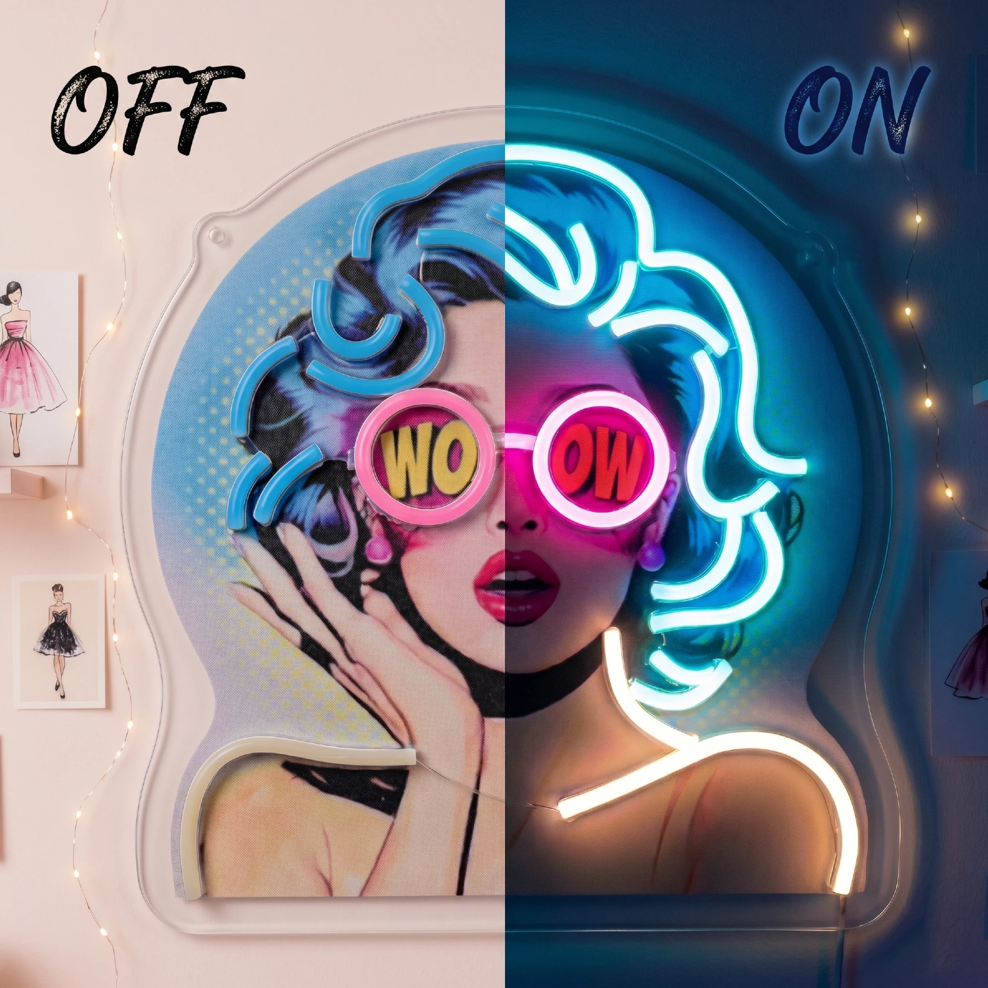 Aesthetic Neon Lights for Room – Lighting Decor Wow recenzja i cena