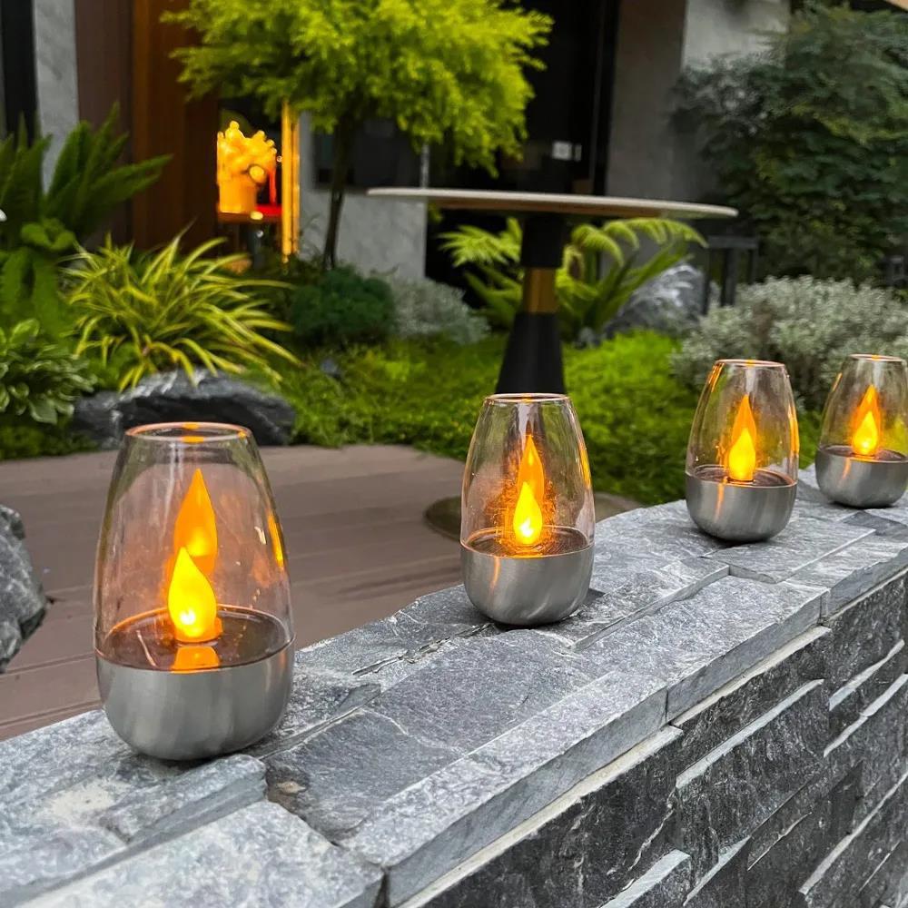 LED Solar Candles Light Flamel – Garden Lighting Decor recenzja i cena