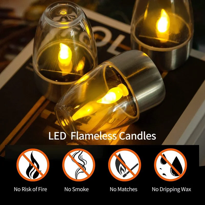 LED Solar Candles Light Flamel – Garden Lighting Decor recenzja i cena