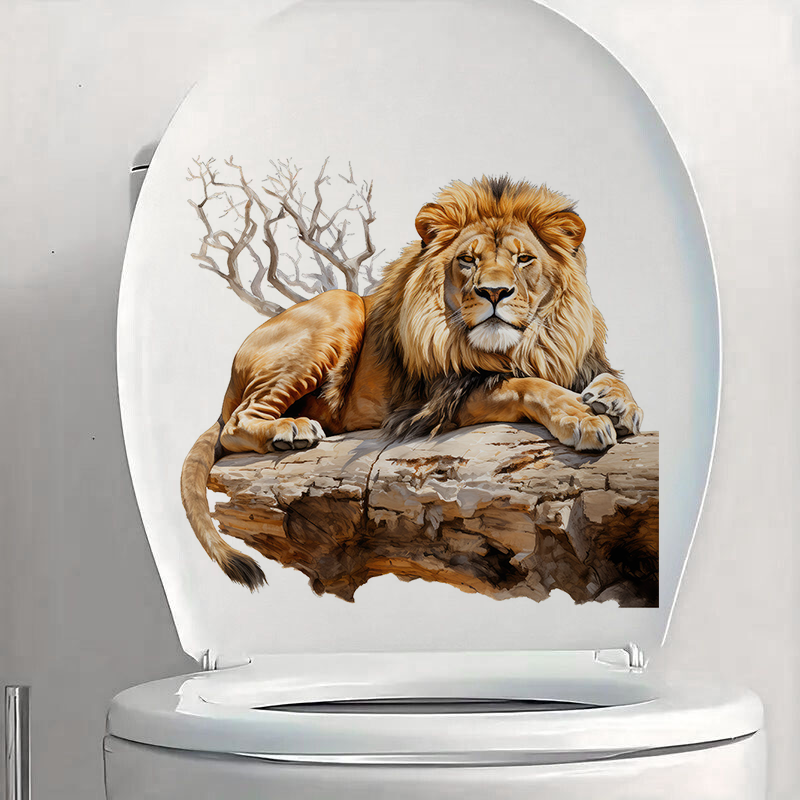 C1237# Majestic Lion Toilet St – Lighting Mcqueen Bedroom Decor recenzja i cena