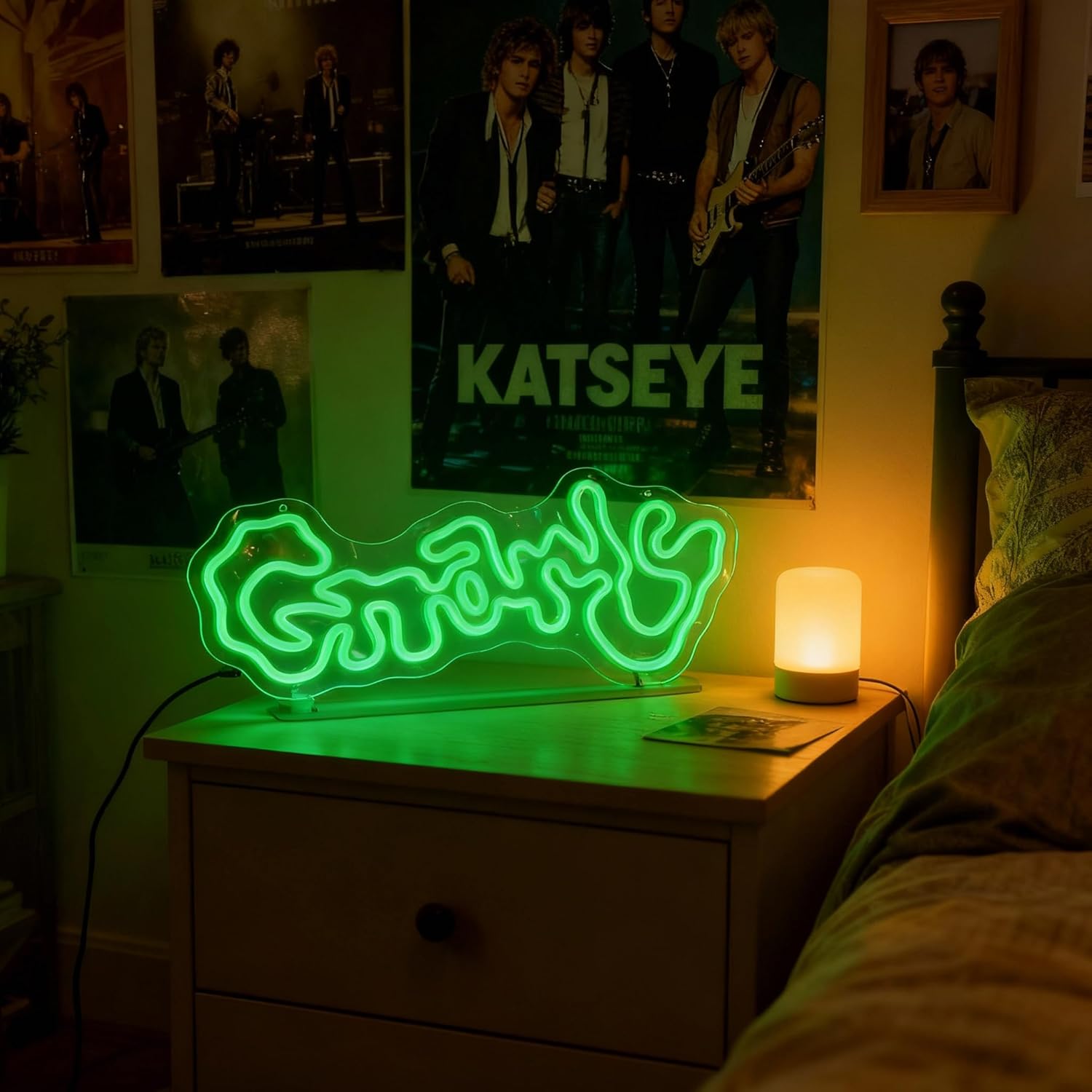 Gnarly Neon Sign Art Wall Ligh – Garage Lighting Decor recenzja i cena