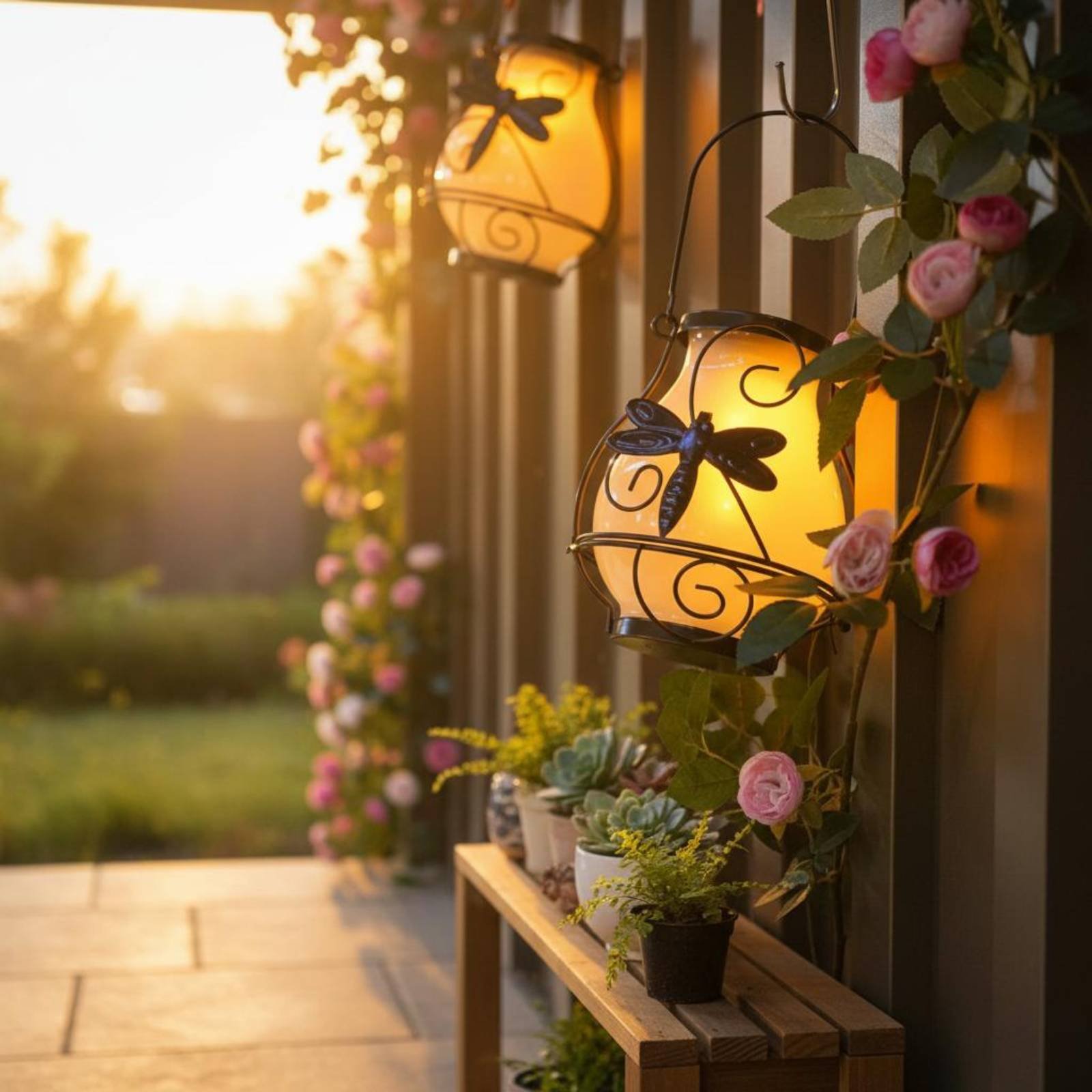 Solar Butterfly Lantern Waterp – Garden Lighting Decor recenzja i cena