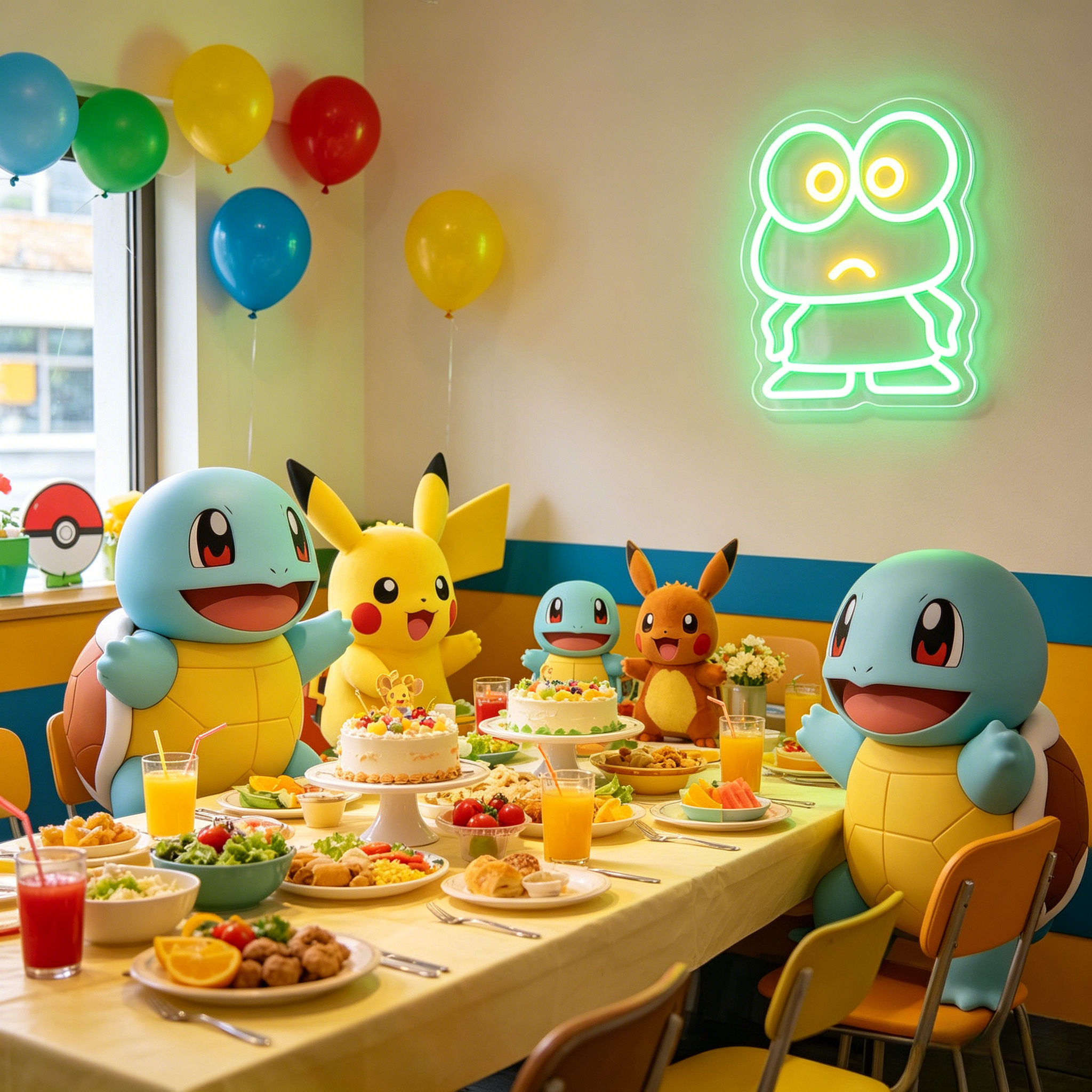 Cute Keroppi Neon Sign for Hom – Lighting Room Decor Items recenzja i cena
