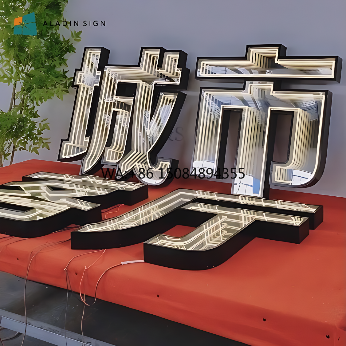 Customized 3D LED Infinity Mir – Neon Sign Custom Led recenzja i cena