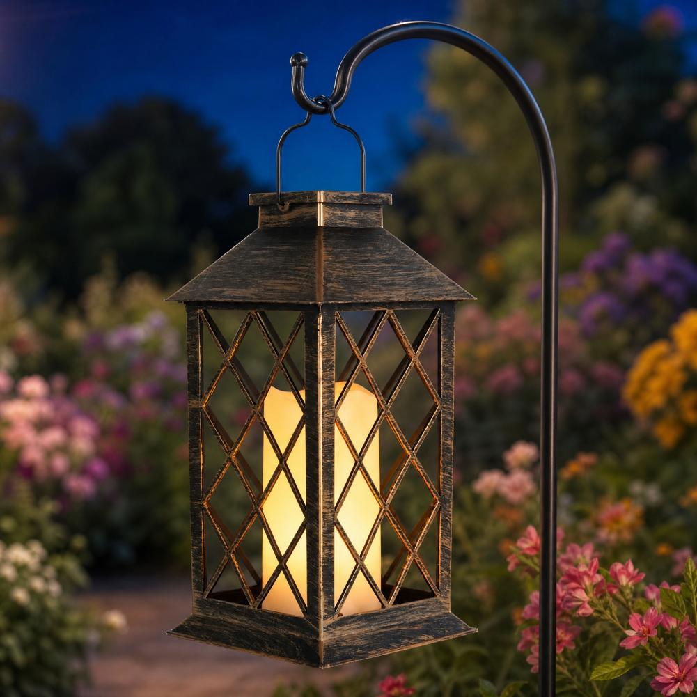 Retro Solar Lantern, Outdoor S – Garden Lighting Decor recenzja i cena
