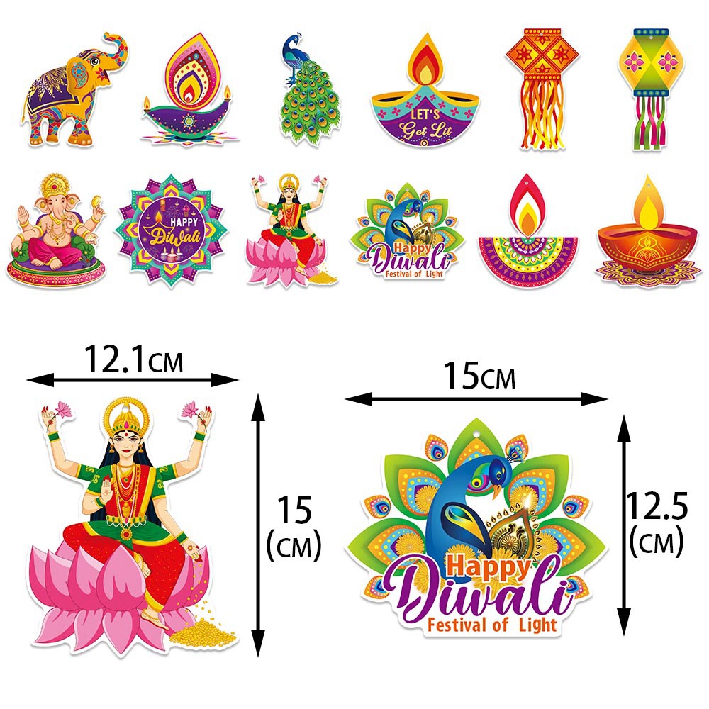 Diwali Hanging Swirls Smooth D – Lighting Decor For Diwali recenzja i cena