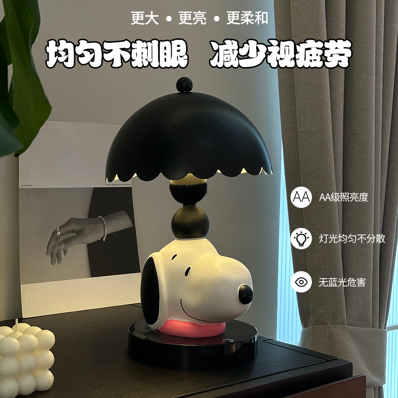 Snoopy Night Light Bedside Lam – Lighting Room Decor Items recenzja i cena