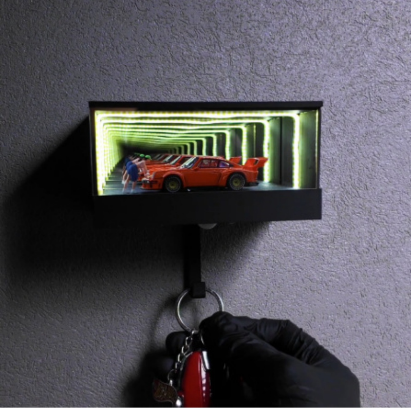 Car Garage Key Holder 3D Print – Garage Lighting Decor recenzja i cena