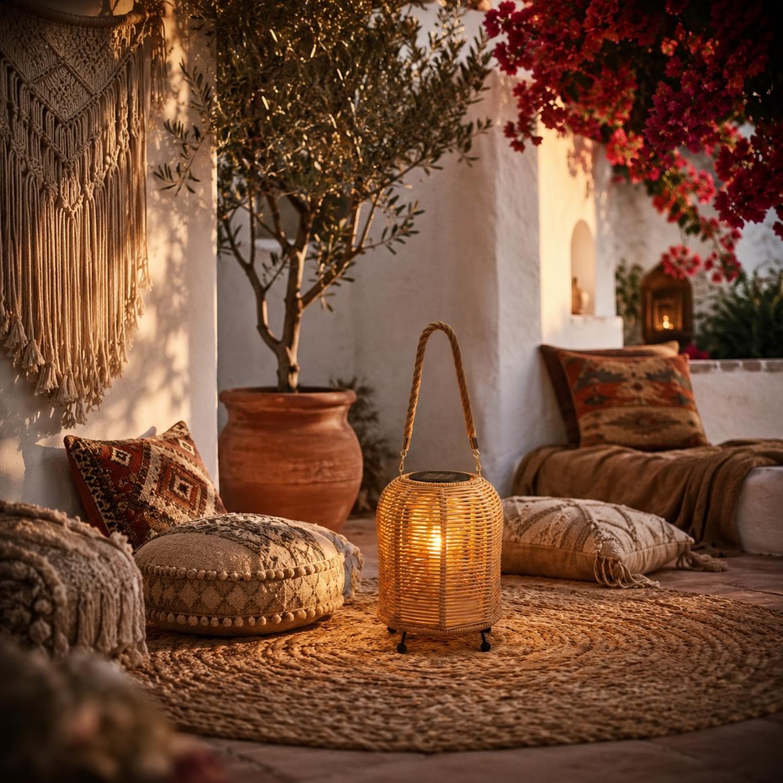 Handwoven Solar Lantern Warm L – Garden Lighting Decor recenzja i cena