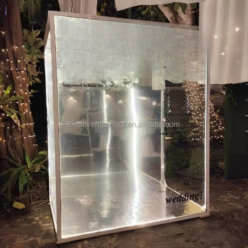Wedding Metal Frame Photo Boot – Lighting And Decor Magazine recenzja i cena