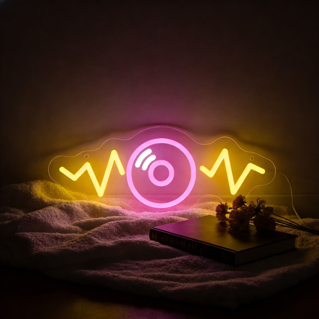 Sound Wave LED Neon Sign for B – Lighting Decor Wow recenzja i cena