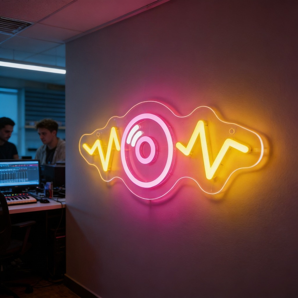 Sound Wave LED Neon Sign for B – Lighting Decor Wow recenzja i cena
