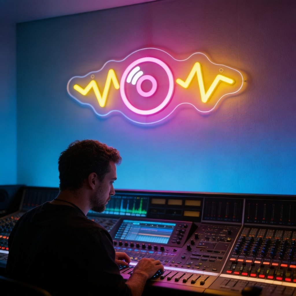 Sound Wave LED Neon Sign for B – Lighting Decor Wow recenzja i cena