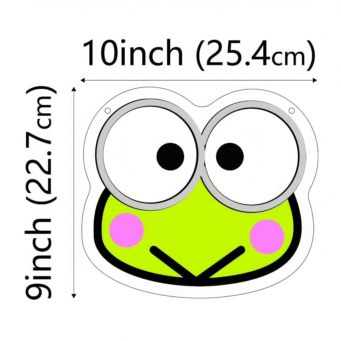 Keroppi Neon Sign Big-Eyed Fro – Lighting Room Decor Items recenzja i cena