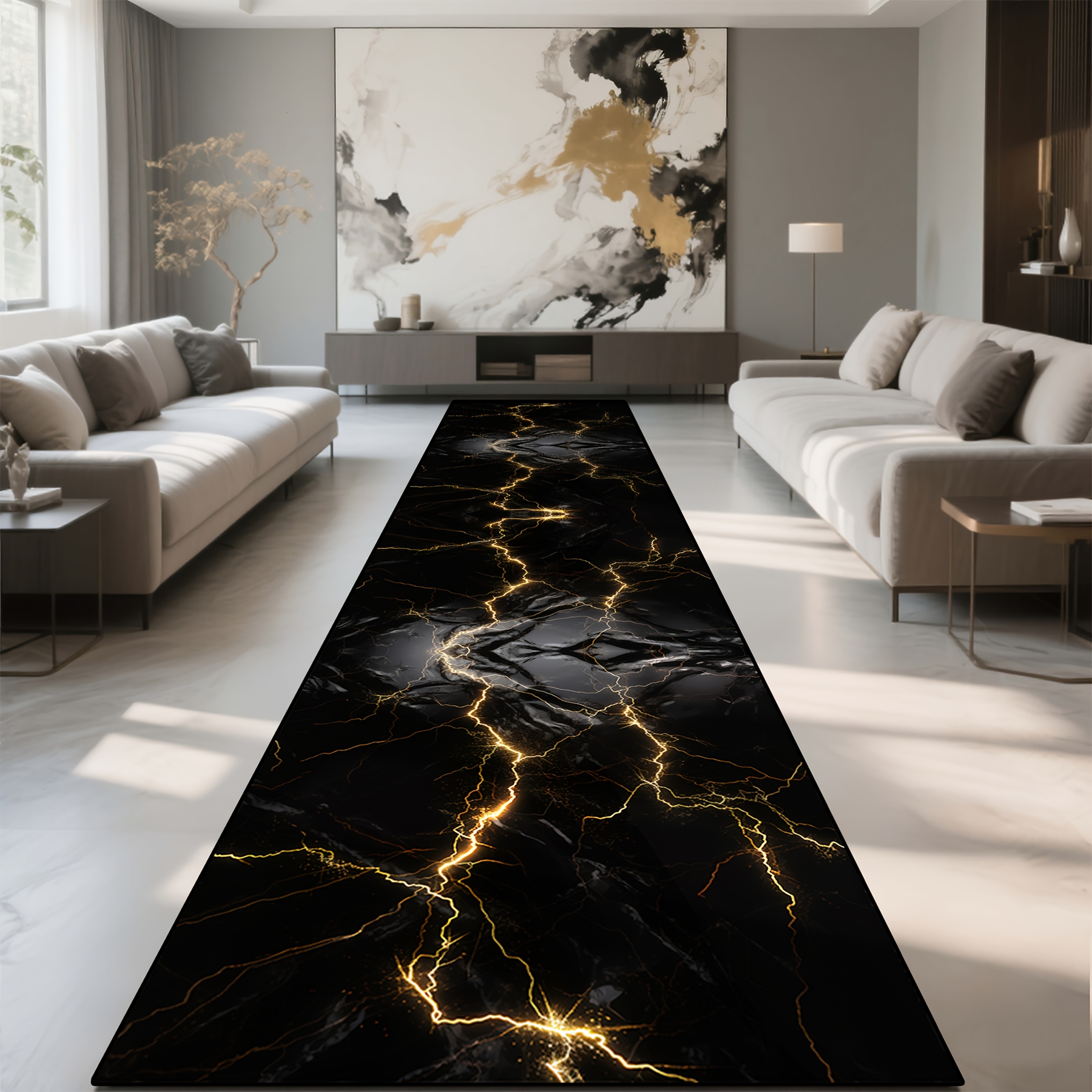VIKAMA Light Luxury Black Gold – Garage Lighting Decor recenzja i cena
