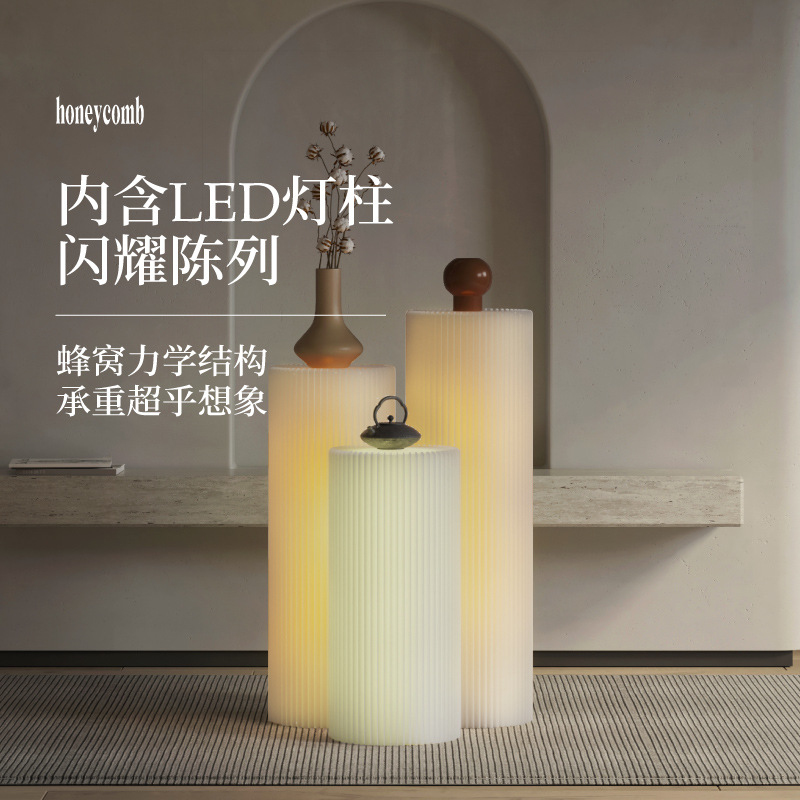 18-Tier Paper Cylinder Shelf F – Lighting And Decor Magazine recenzja i cena