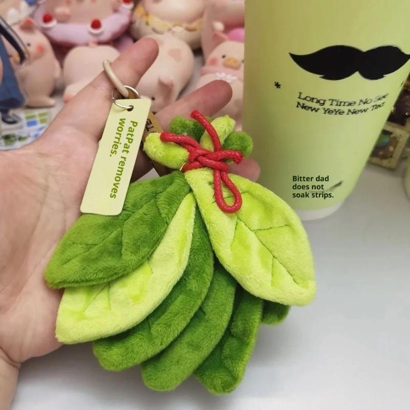 1Pcs Pomelo Leaf Plush Pendant – Lighting Mcqueen Bedroom Decor recenzja i cena