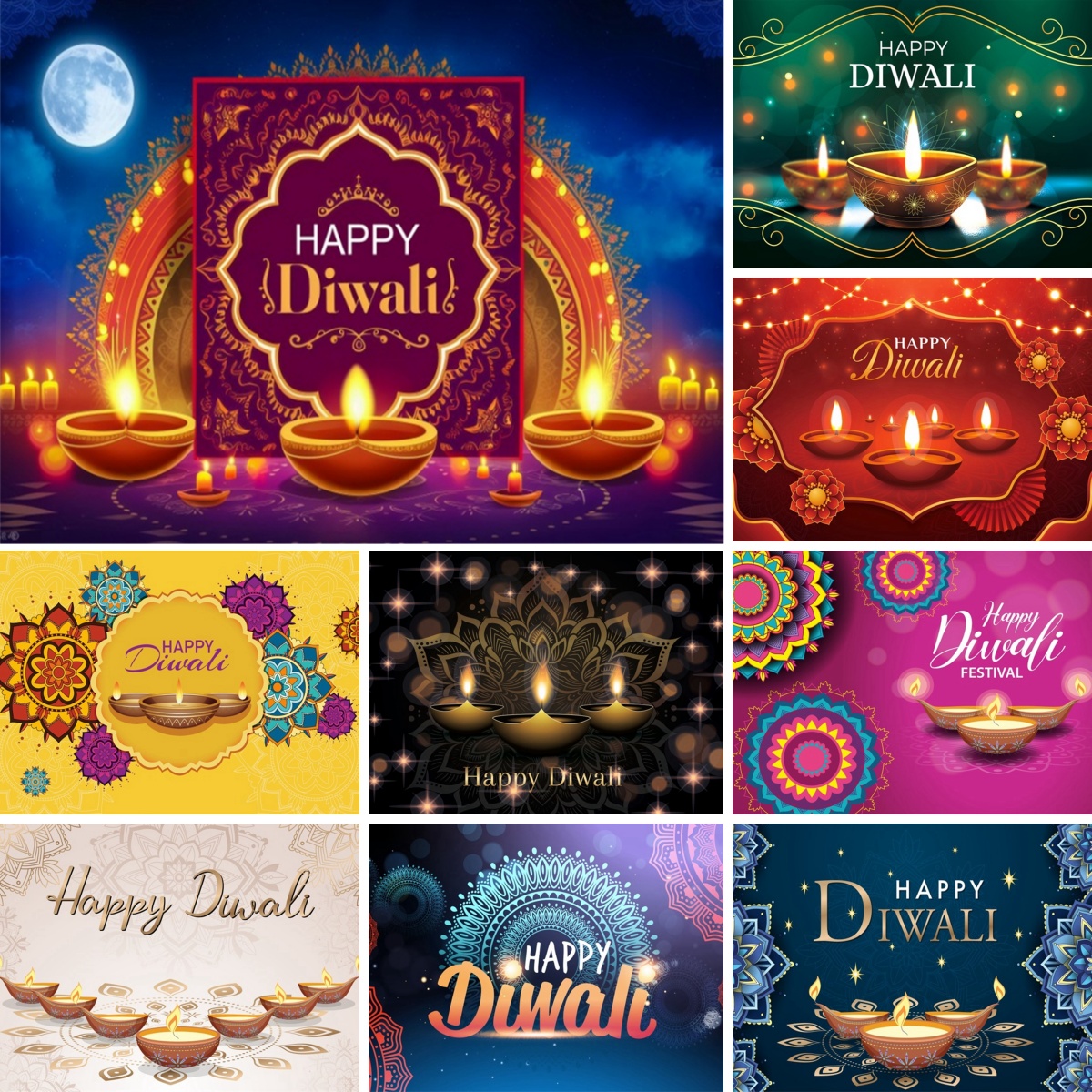 Happy Diwali Photography Backg – Lighting Decor For Diwali recenzja i cena