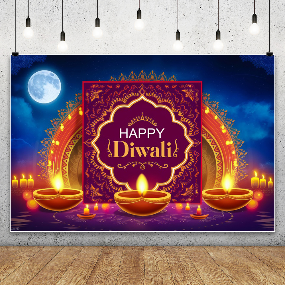 Happy Diwali Photography Backg – Lighting Decor For Diwali recenzja i cena