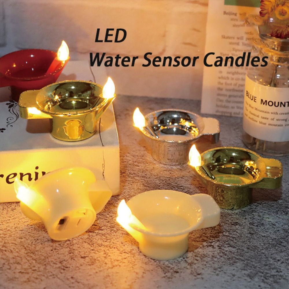 12Pcs Diwali Diya LED Light Fl – Lighting Decor For Diwali recenzja i cena