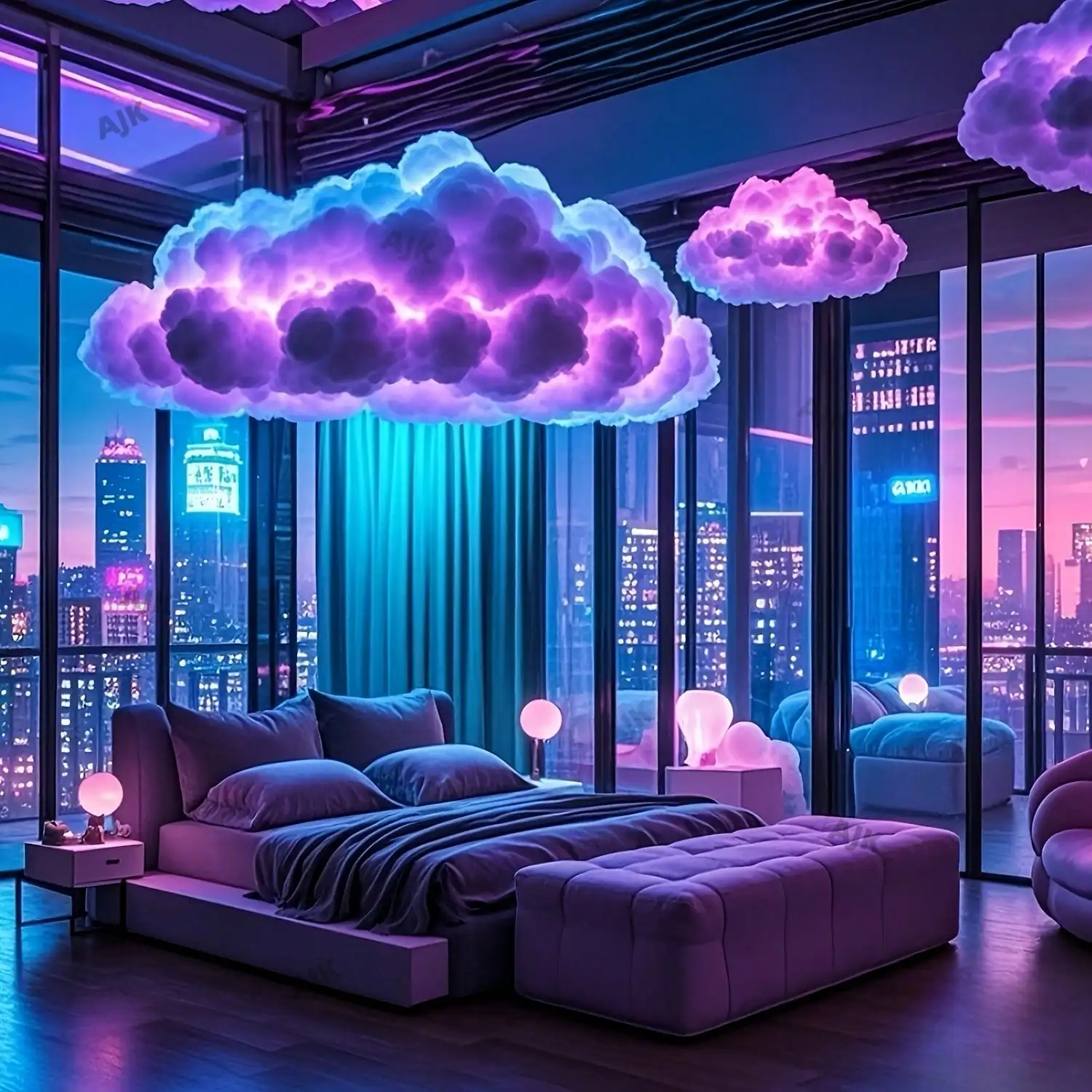 3D Thundercloud LED Atmosphere – Garage Lighting Decor recenzja i cena