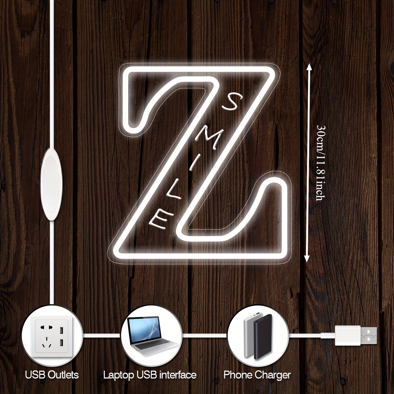 Custom 26 Letters 3D Embossed  – Neon Sign Custom Led recenzja i cena