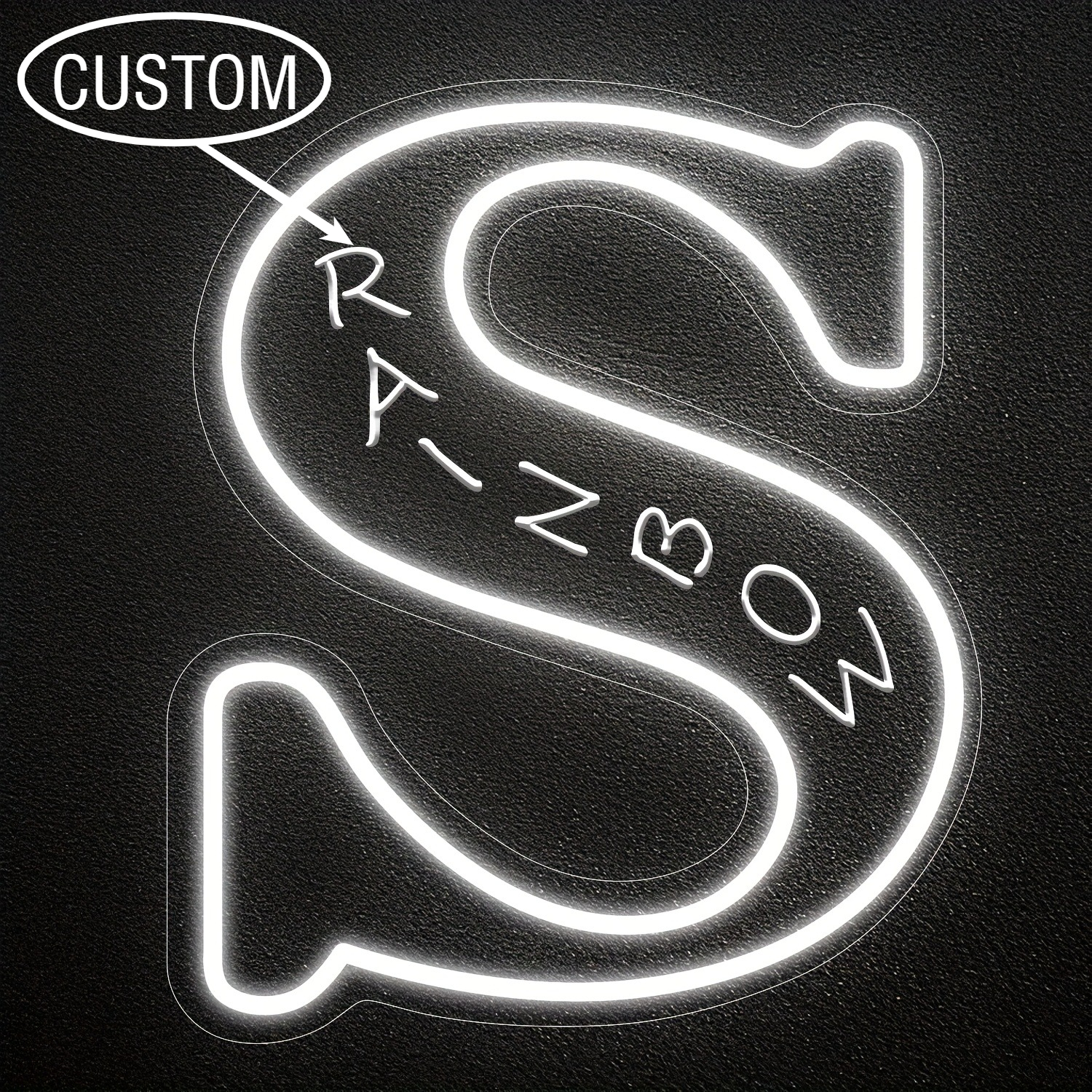 Custom 26 Letters 3D Embossed  – Neon Sign Custom Led recenzja i cena