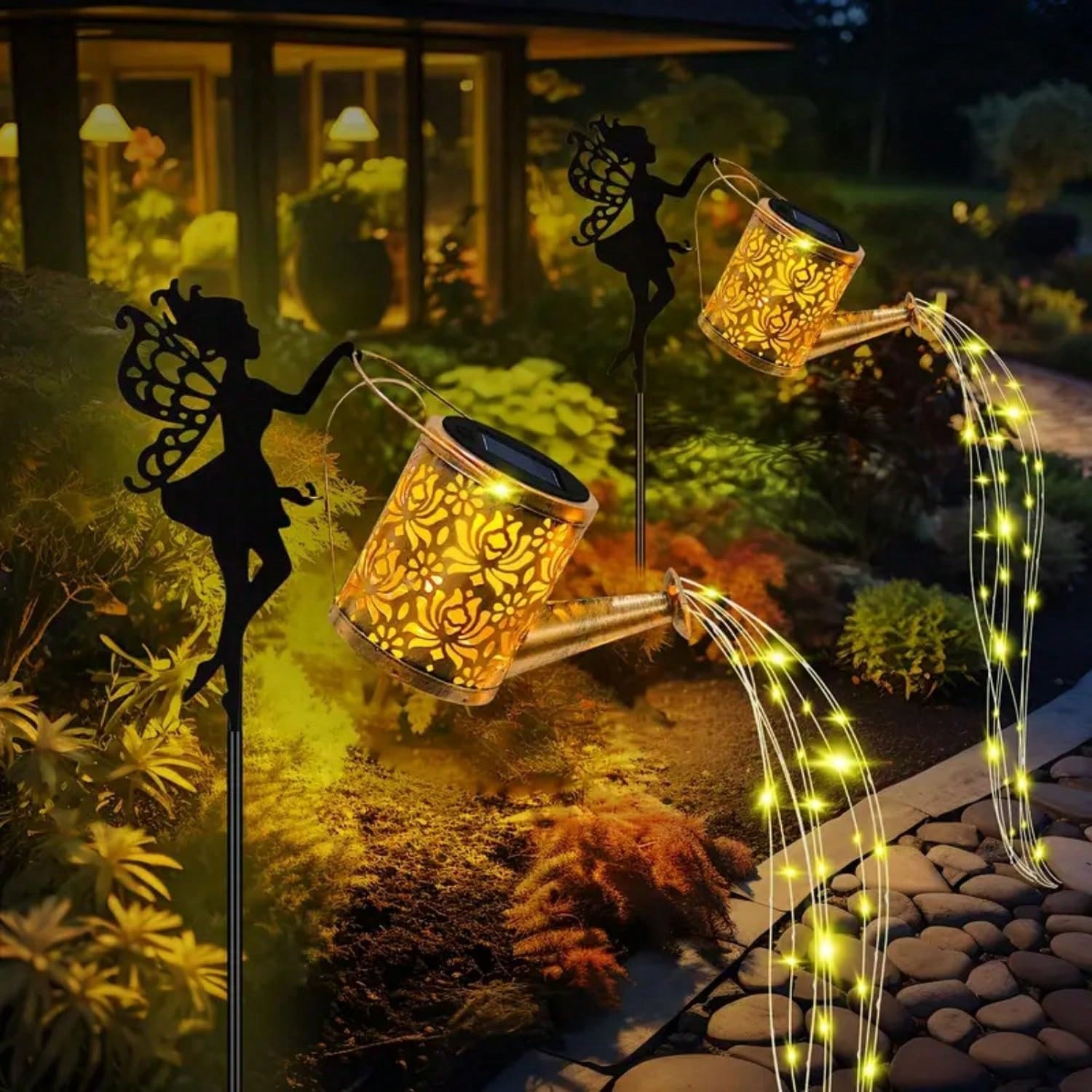 1 PC Solar Outdoor Fairy Water – Garden Lighting Decor recenzja i cena