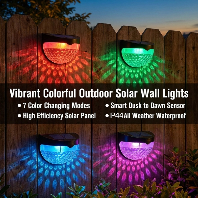12/6 PCS solar wall lights, so – Garage Lighting Decor recenzja i cena