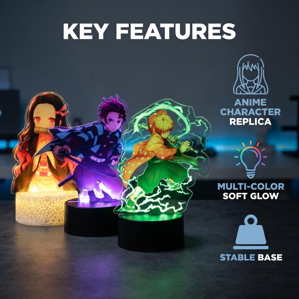 Anime Figure Tanjiro Merch 3D  – Lighting Room Decor Items recenzja i cena
