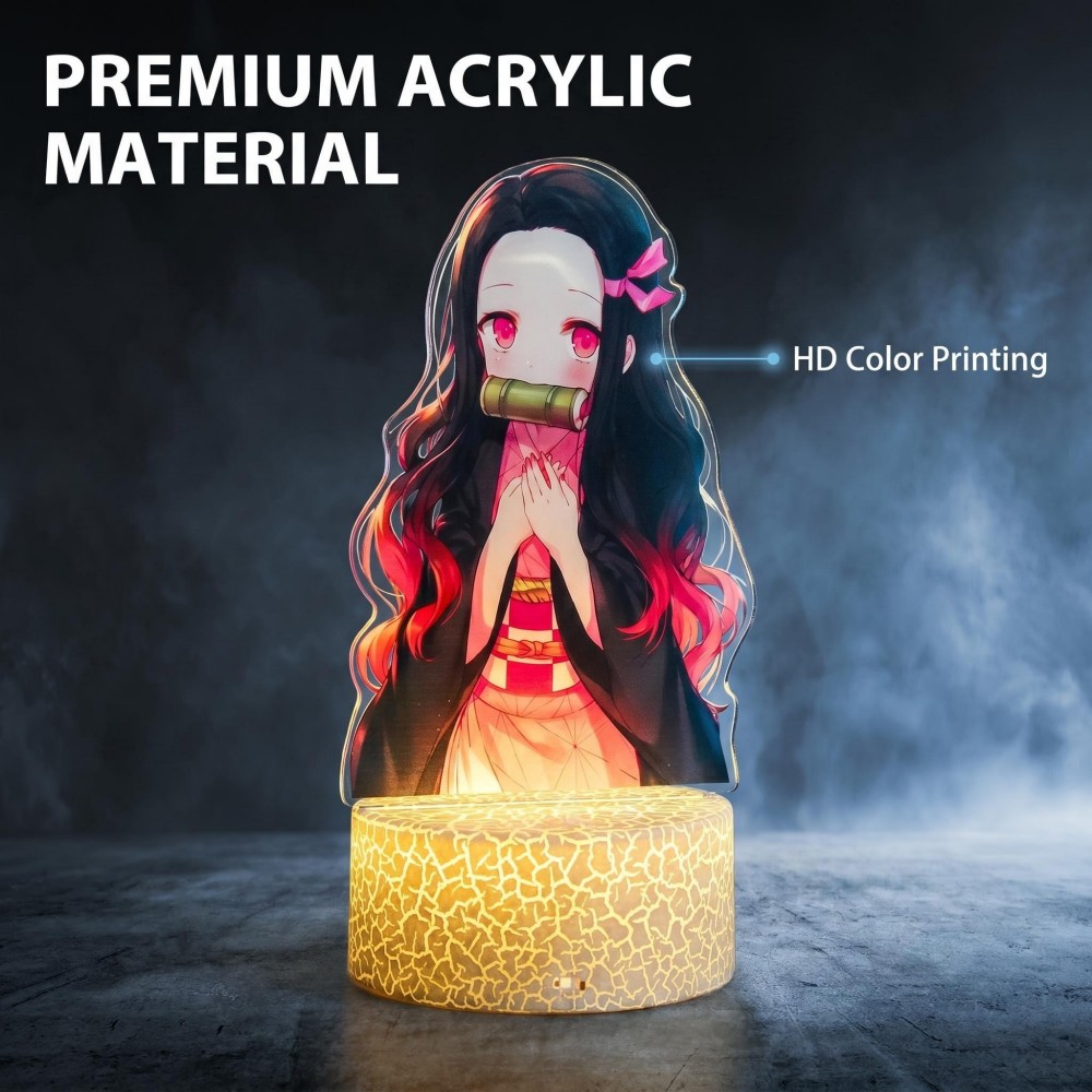 Anime Figure Tanjiro Merch 3D  – Lighting Room Decor Items recenzja i cena